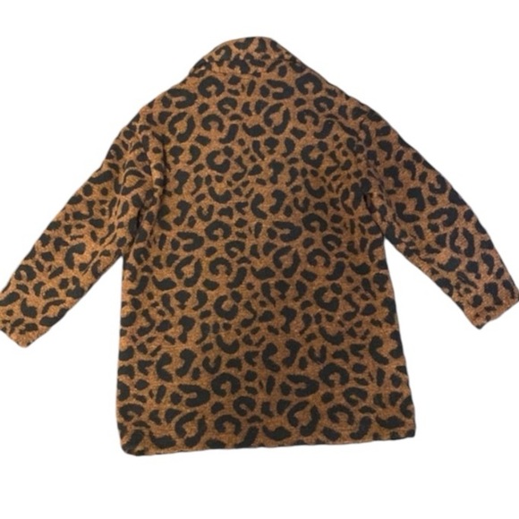 Express Leopard print Cardigan Jacket - Picture 2 of 4
